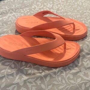 CROCS Women’s Coral Foam Flip Sandals